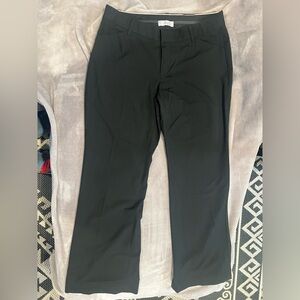 Black curvy trousers by GAP size 12R